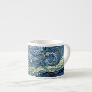 Xícara De Espresso Van Gogh Starry Night