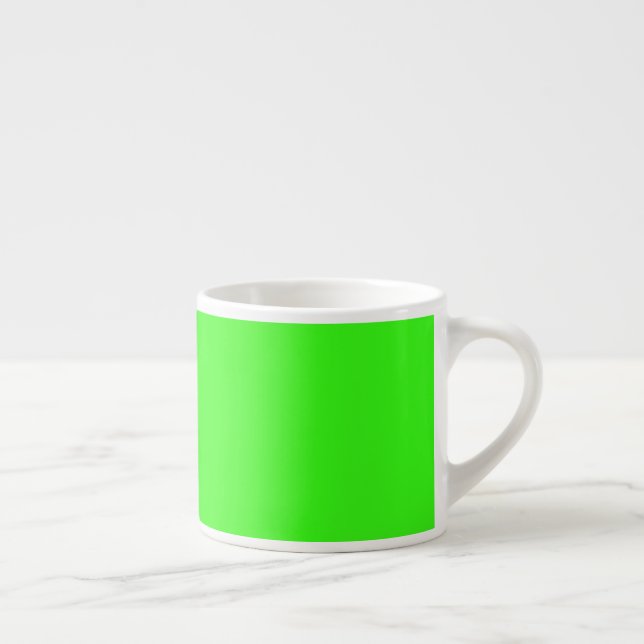 Xícara De Espresso Verde Neon (Direita)