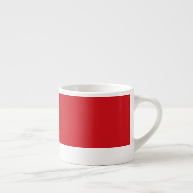 Xícara De Espresso Vermelho listrado (Direita)
