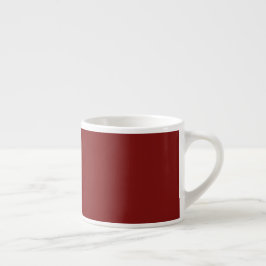 Xícara De Espresso Vermelho Luar
