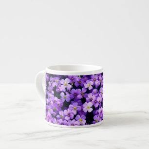 Xícara De Espresso Violet Flowers Violets Espresso Cup