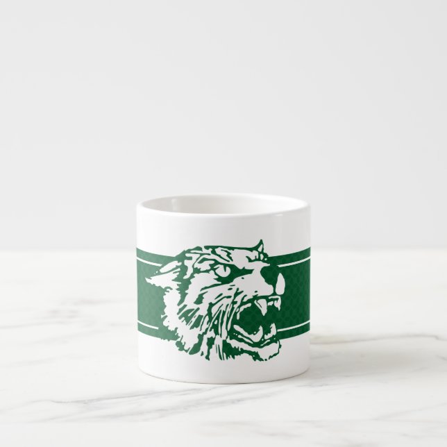 Xícara De Espresso Wayland Union Wildcats #7 (Frente)