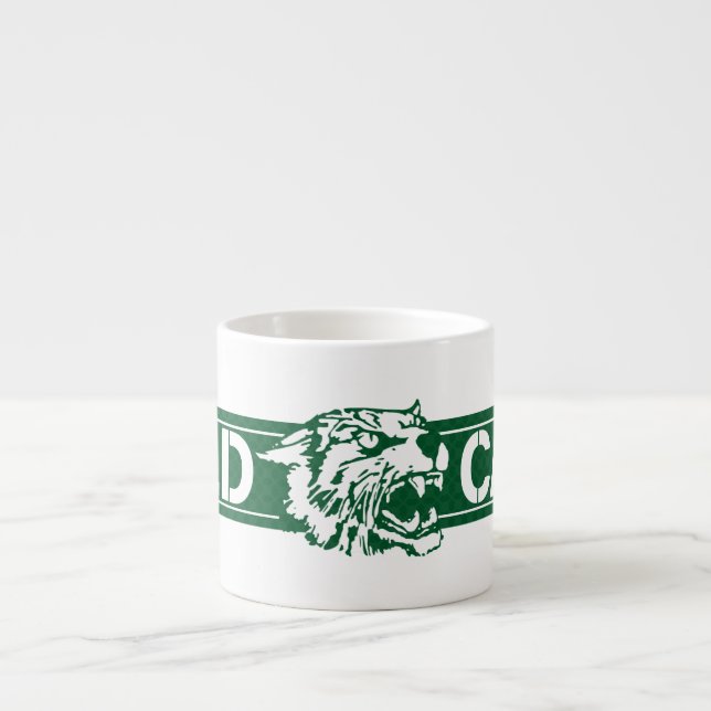 Xícara De Espresso Wayland Union Wildcats #8 (Frente)