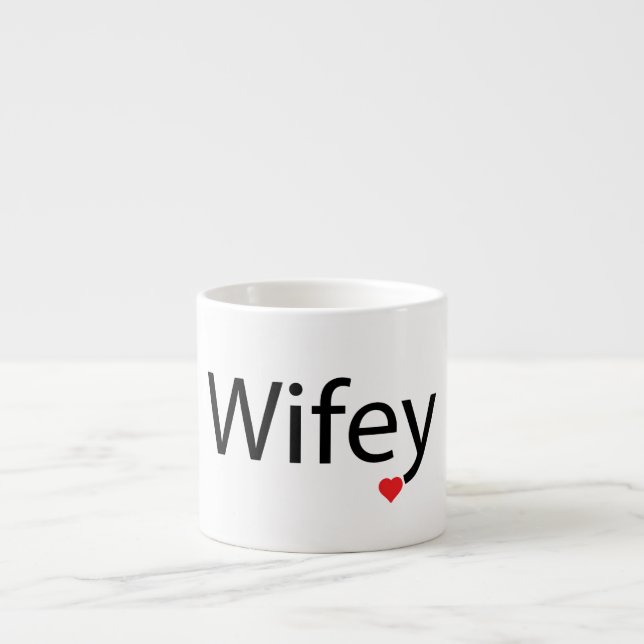 Xícara De Espresso Wifey - Espresso Mug (Frente)