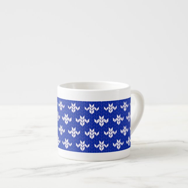 Xícara De Espresso XANDIA BLUE KNIT Espresso Cup (Frente Esquerda)