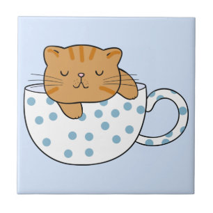Xícara de Gato-Feine Estilo Kawaii