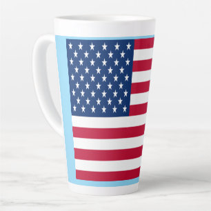 Xícara de Latte do Partido Patriótico