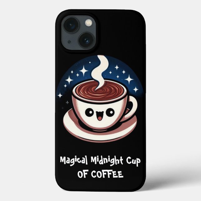 Xícara Mágica de Café da Meia-Noite  (Verso)