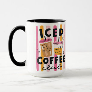 Xícaras de Café Cor-de-Rosa Fofo Design de Café de