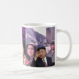 Xícaras de Chá e Café Únicas com Kim Jong e