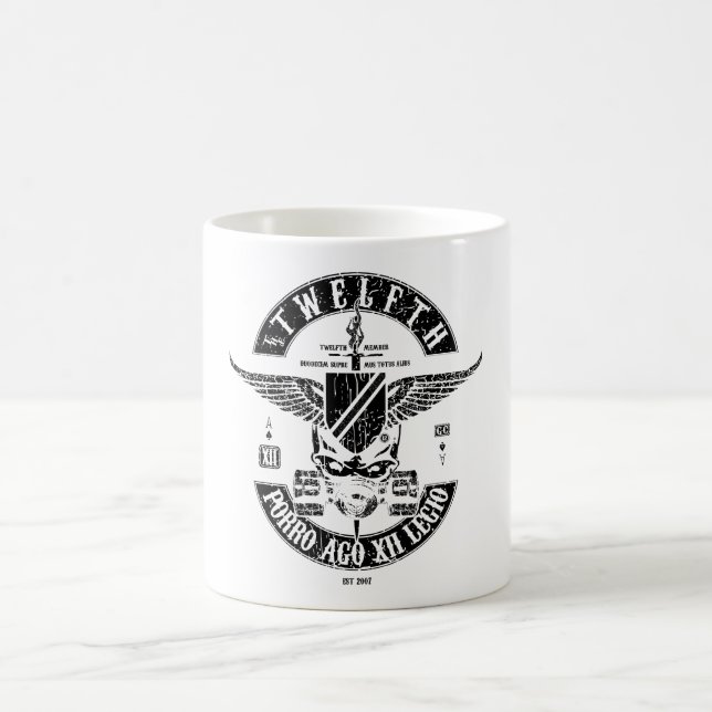 XII caneca de café do clube do GC - 11oz (Centro)