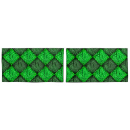 Xingverde falsa grama ou folhas de coqueiro.