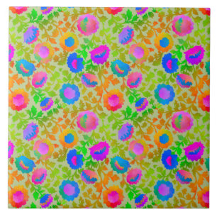 Xintz Exótico Floral Sugestão de Verde