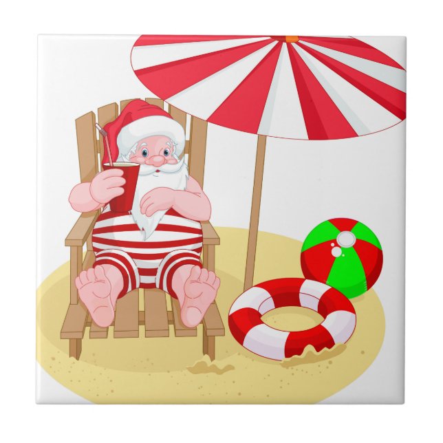 xmas Beach santa claus (Frente)