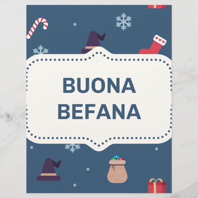 xmas buona Befana (Frente)