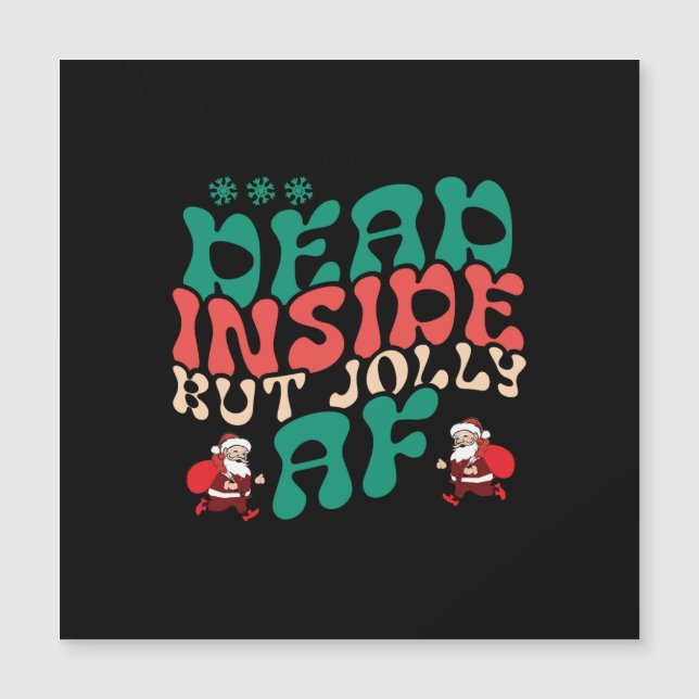 Xmas Gift Inside But Jolly Af (Frente)