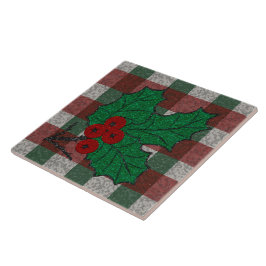 Xmas Gingham 6" x 6" (1940)