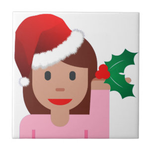 xmas information girl emoji