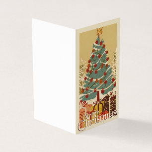Xmas Motif, com presentes na árvore de Natal