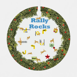 XMas Wreath Rally Rocha Cães