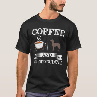 Xoloitzcuintli Camisa Café E Xoloitzcuintli Cut