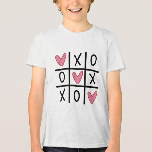Xoxo Hearts Namorados Hugs Kisses Tic-tac-toe Mulh