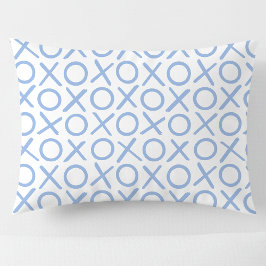 XOXO Hugs & Kisses Blue White Modern Pattern