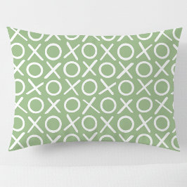 XOXO Hugs & Kisses Green Cute Modern Pattern