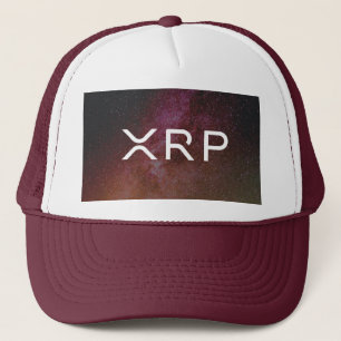 xrp, boné marrom do chapéu da ondinha