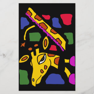 XX- Girafa Abstrato Art