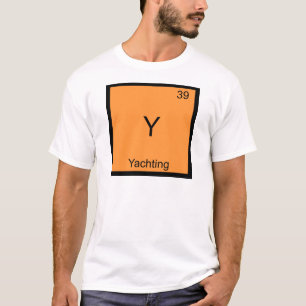 Y - Camiseta do Símbolo do Elemento de Química Div