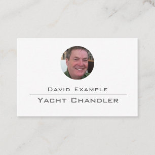 Yacht Chandler com Foto do Cartão de visita do Ho