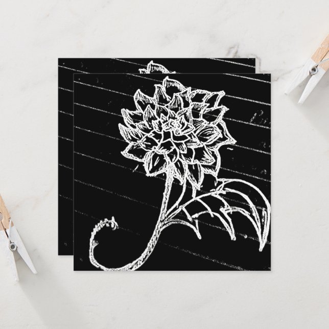 yaie black rosa flower gótico emo (Frente/Verso In Situ)