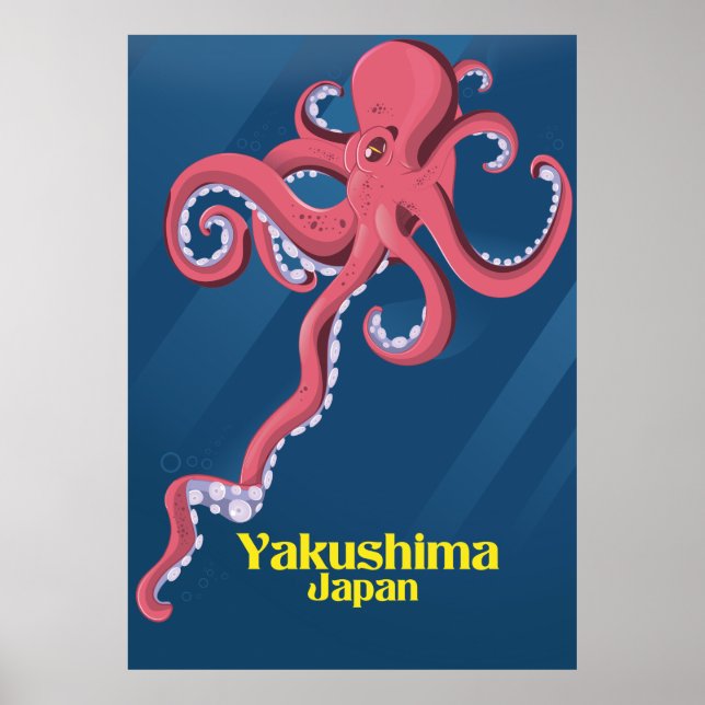 Yakushima Japan Travel poster (Frente)