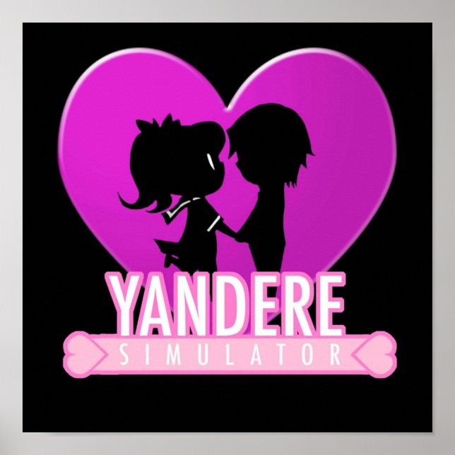Yandere Simulator Yandere Love Impressão (Frente)