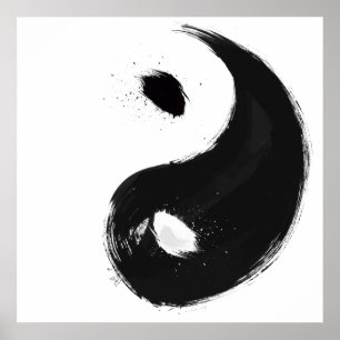 Yang 24" x 24", papel de poster do valor (Matte)