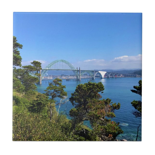 Yaquina Bay Bridge, Newport, Oregon (Frente)
