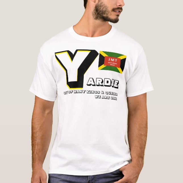 YARDIE. Camisa básica de homem (Frente)