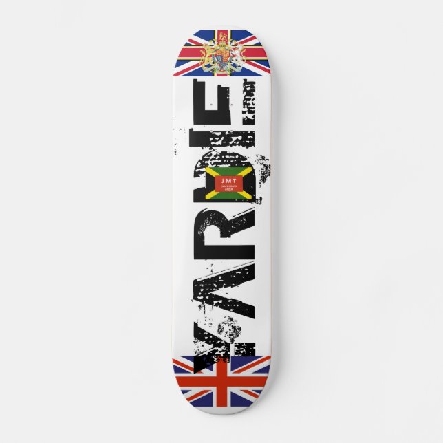 YARDIE OFFICIAL UK skateboard (Frente)