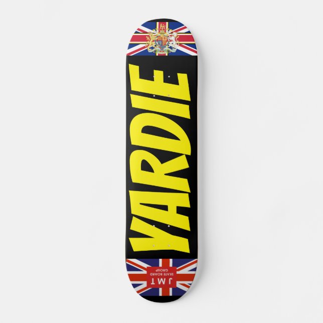 YARDIE OFFICIAL UK skateboard (Frente)