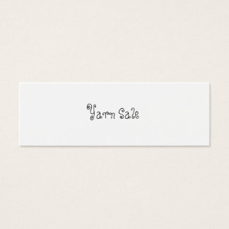 Yarn Sale