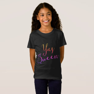 Yas Rainha! Camiseta Crown Childs