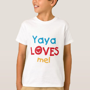 Yaya ama-me camisetas e presentes