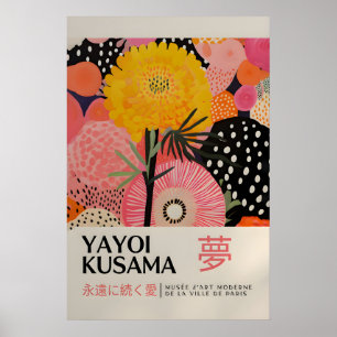 Yayoi Kusama Impressão - Arte de Parede Japonesa -