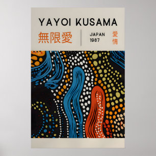 Yayoi Kusama Impressão - Arte de Parede Japonesa -