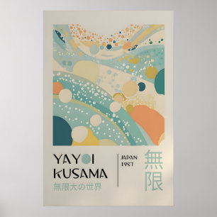 Yayoi Kusama Impressão - Arte de Parede Japonesa -