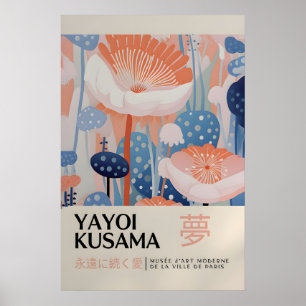 Yayoi Kusama Impressão - Arte de Parede Japonesa -