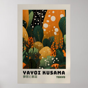 Yayoi Kusama Impressão - Arte de Parede Japonesa -