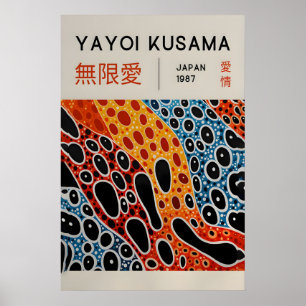 Yayoi Kusama Impressão - Arte de Parede Japonesa -