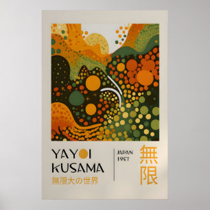 Yayoi Kusama Impressão - Arte de Parede Japonesa -